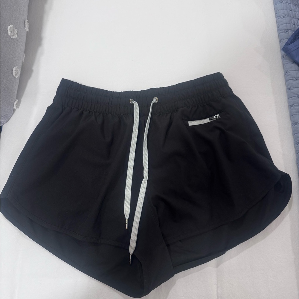 Vuori Women's Black Athletic Shorts
